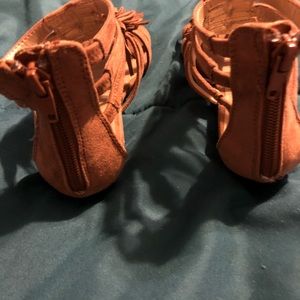 Kids cupcake brand Sandals, lightly used