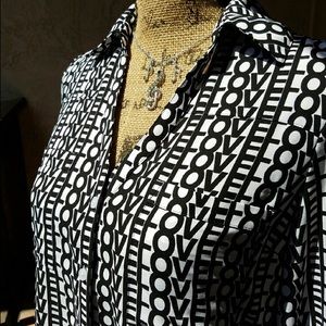 Express Portofino LOVE Blouse