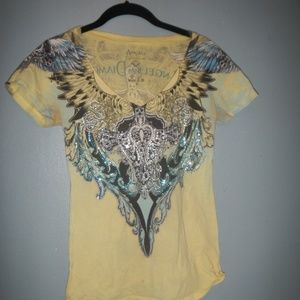 Angels & Diamonds embellished t-shirt