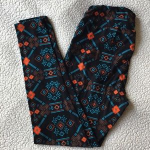 Lularoe TC Aztec Leggings