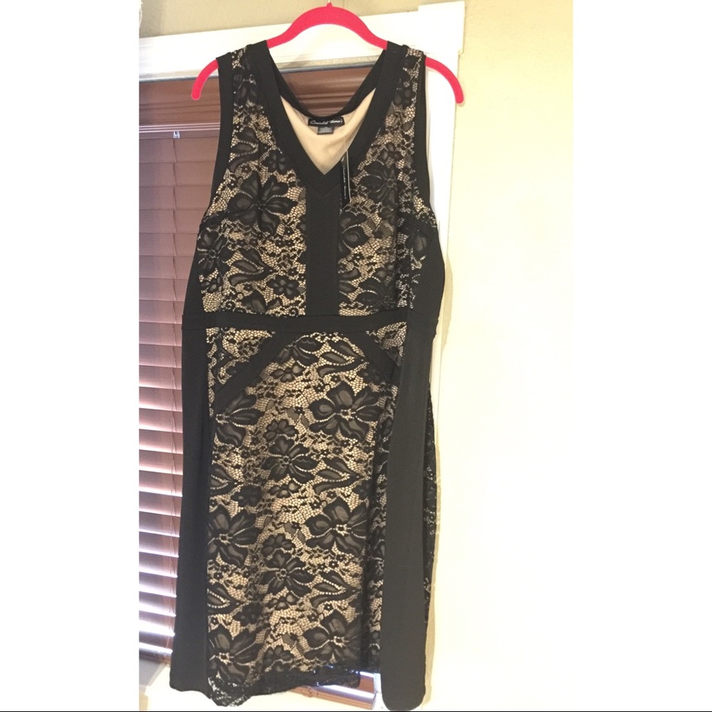 Cocktail Dress Black Lace