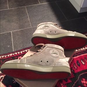 Men’s Christian Louboutin high top sneakers