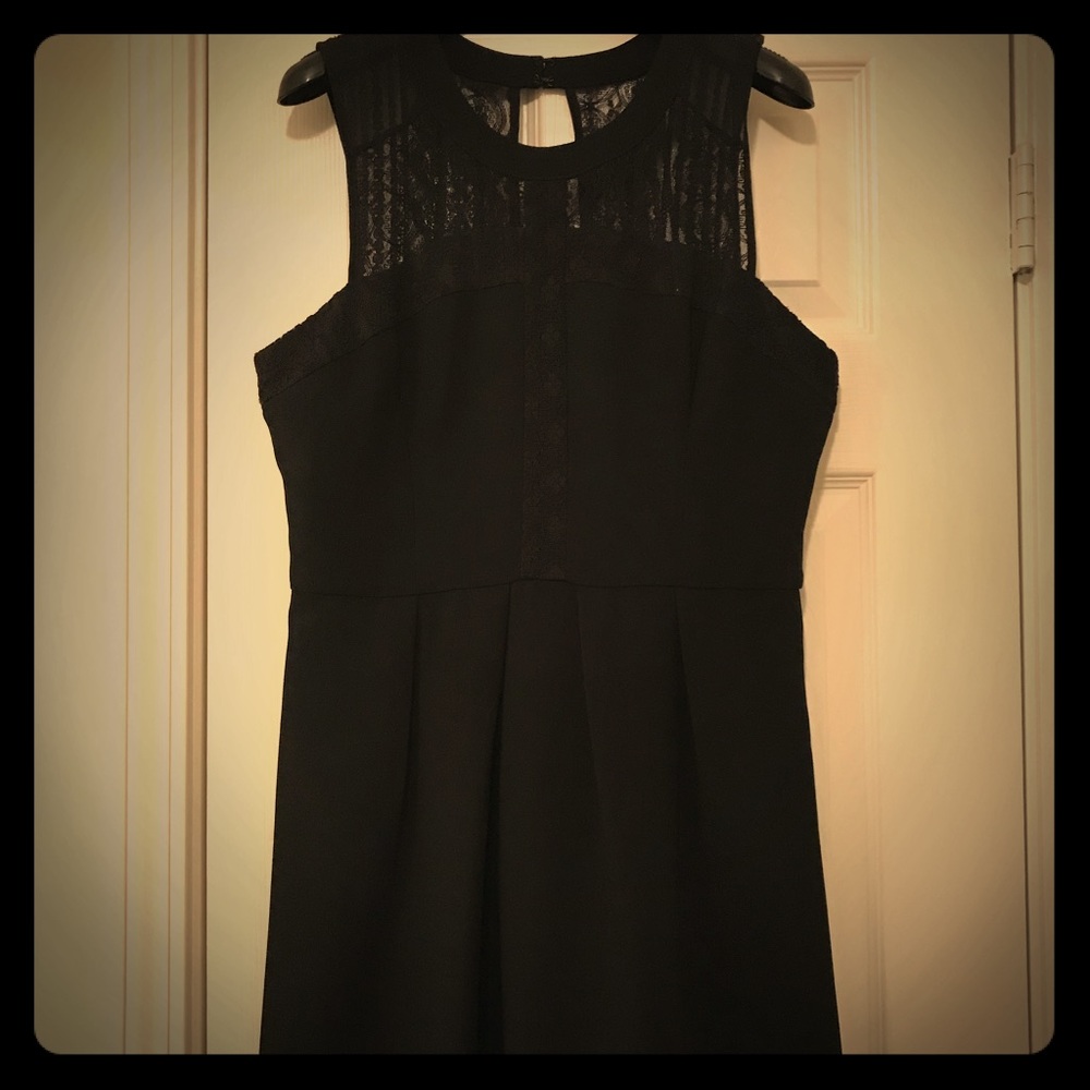Black BCBG lack dress