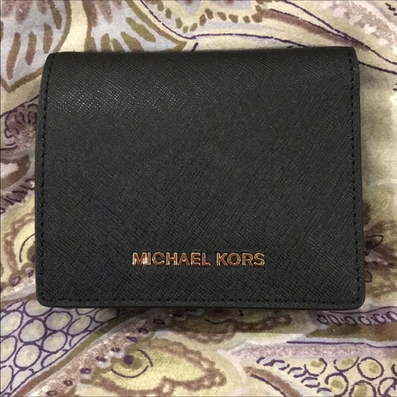 Michael Kors Handbags - Michael Kors Short Leather Flap Wallet