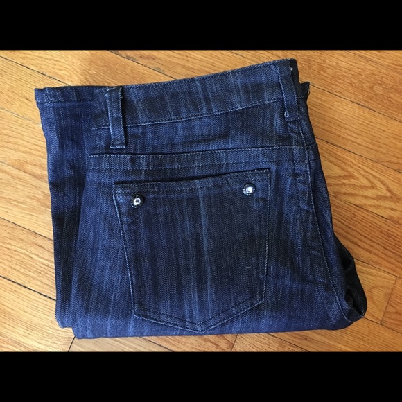 🎾 Willi Smith Dark Wash Rhinestone Jeans - Picture 4 of 8