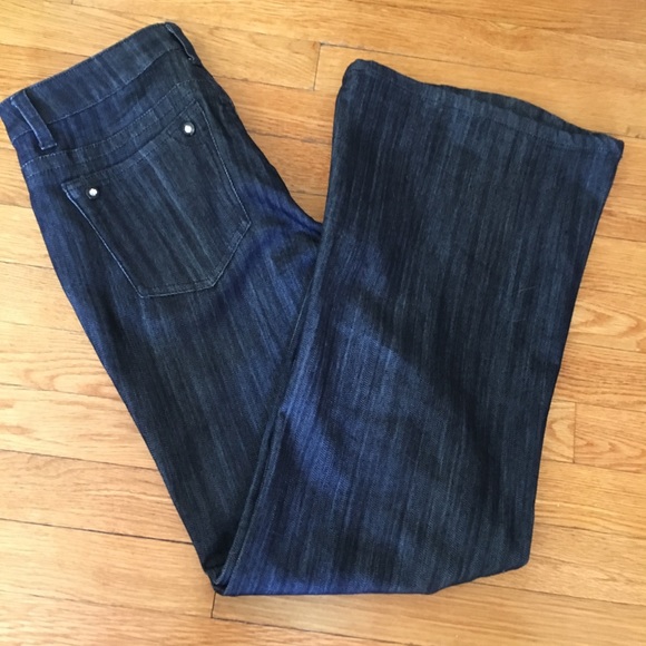 🎾 Willi Smith Dark Wash Rhinestone Jeans - Picture 7 of 8