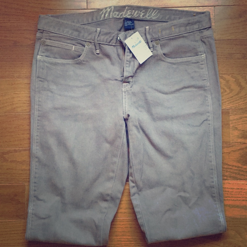 NWT Madewell Skinny mocha jeans