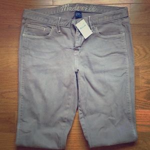 NWT Madewell Skinny mocha jeans