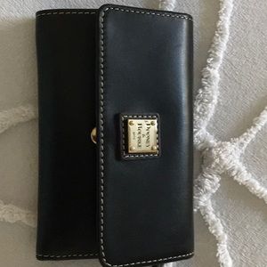 Florentine Flap Wallet - Black