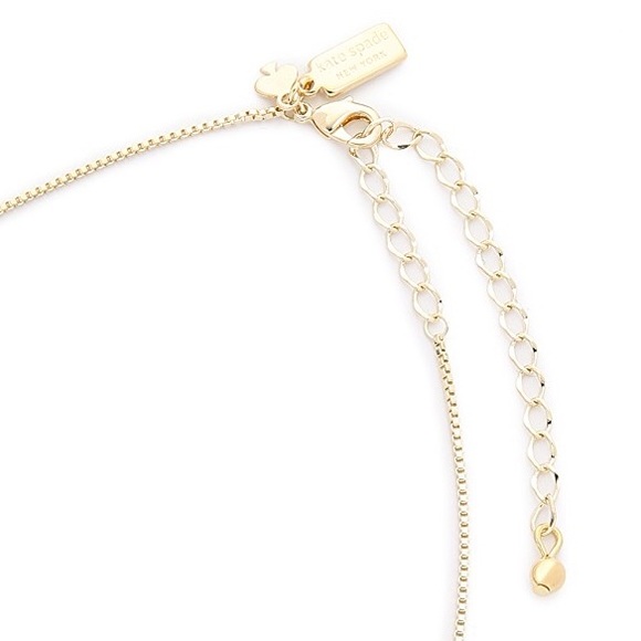 Kate Spade Gold Plated Winking Necklace - Picture 4 of 7