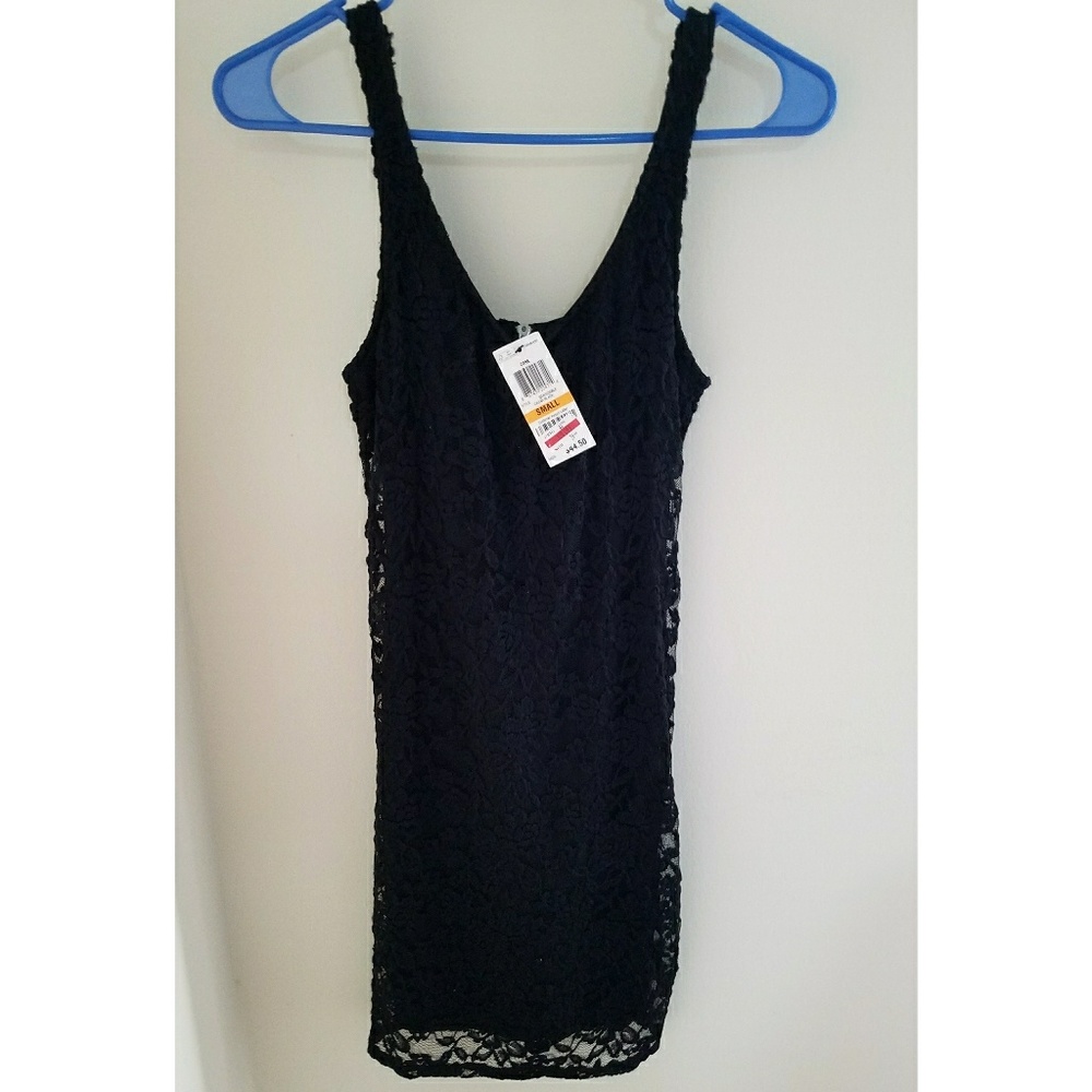 NWT Black lace dress