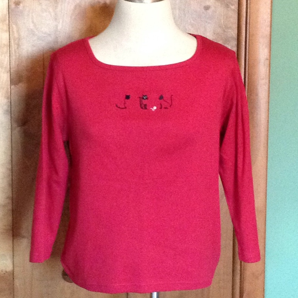 Christopher & Banks Cat top
