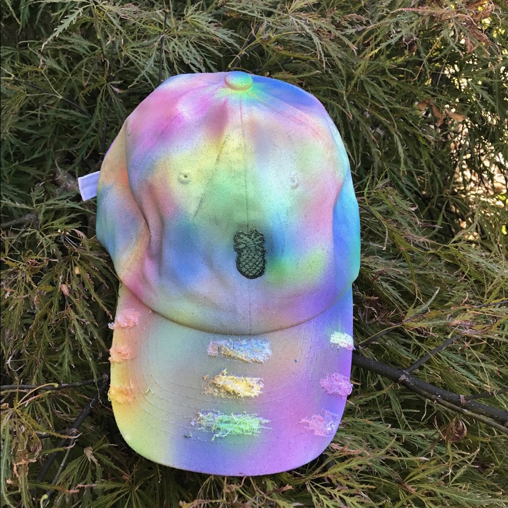 Custom pineapple hat