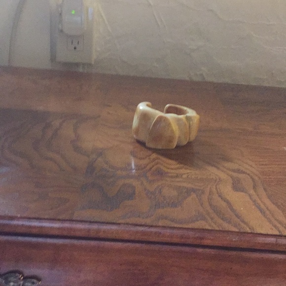 Waxed candles w holder - Picture 4 of 8