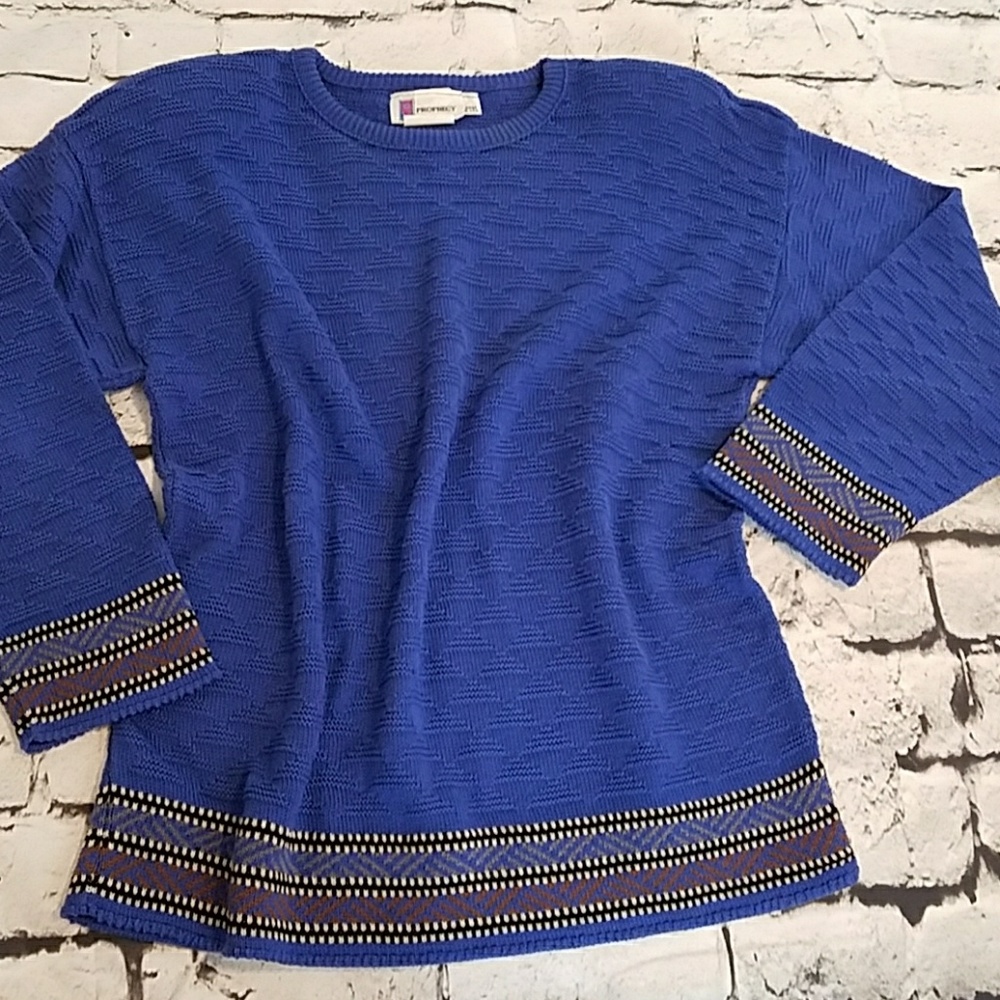 3/$15 Prophecy tunic style sweater sz M