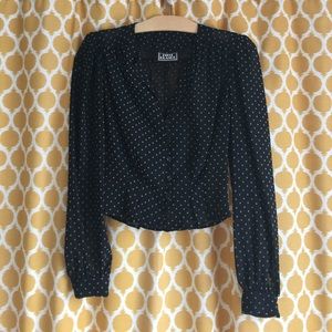 🎀🖤Vintage bolero blouse🖤🎀