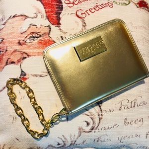 NWOT - VERSACE Gold Wristlet (perfume collection)