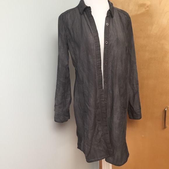 eileen fisher black denim jacket