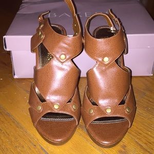 Brown heels from Bakers