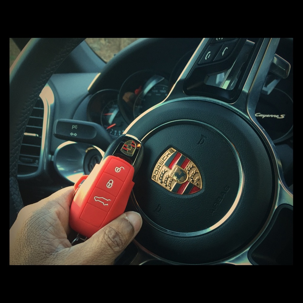 I love the sound the Porsche makes...