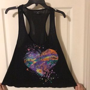 Racer back crop tank