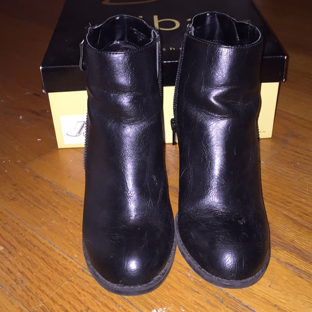Black Booties Diba