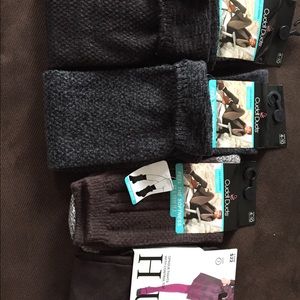 New Cuddle Dud Socks and Hue Brand Tights