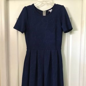 Royal Blue Lularoe Amelia Dress