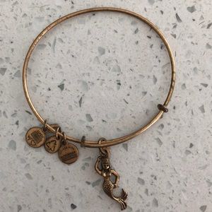 Alex and Ani Gold Mermaid
