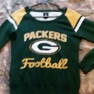 "PACKERS FOOTBALL" Sweater- Women's