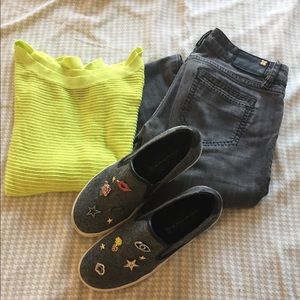 Chartreuse Express Knit