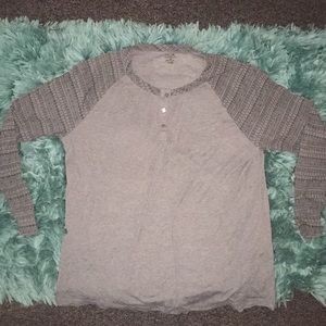 Plus Size Long Sleeve Tee