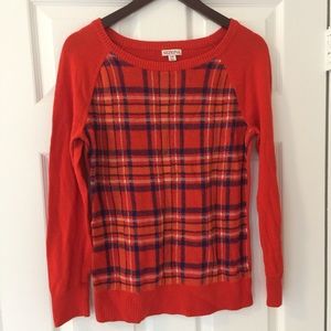 Women’s Plaid Sweater