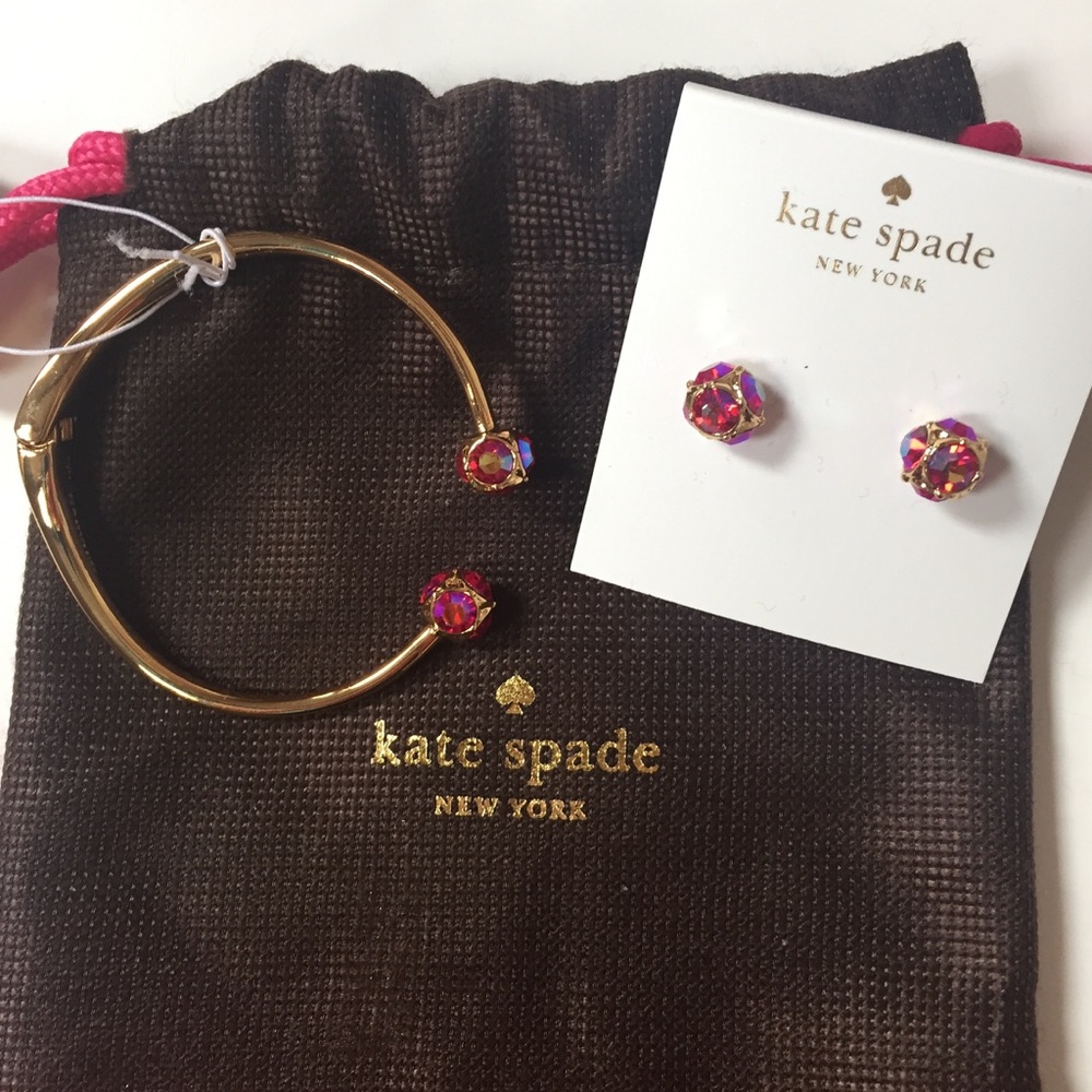 Kate Spade Bundle-Lady Marmalade earrings/bracelet