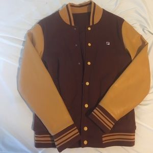 Fila reversible lettermen jacket