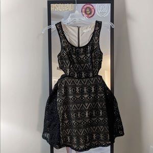 Love Fire semi formal dress