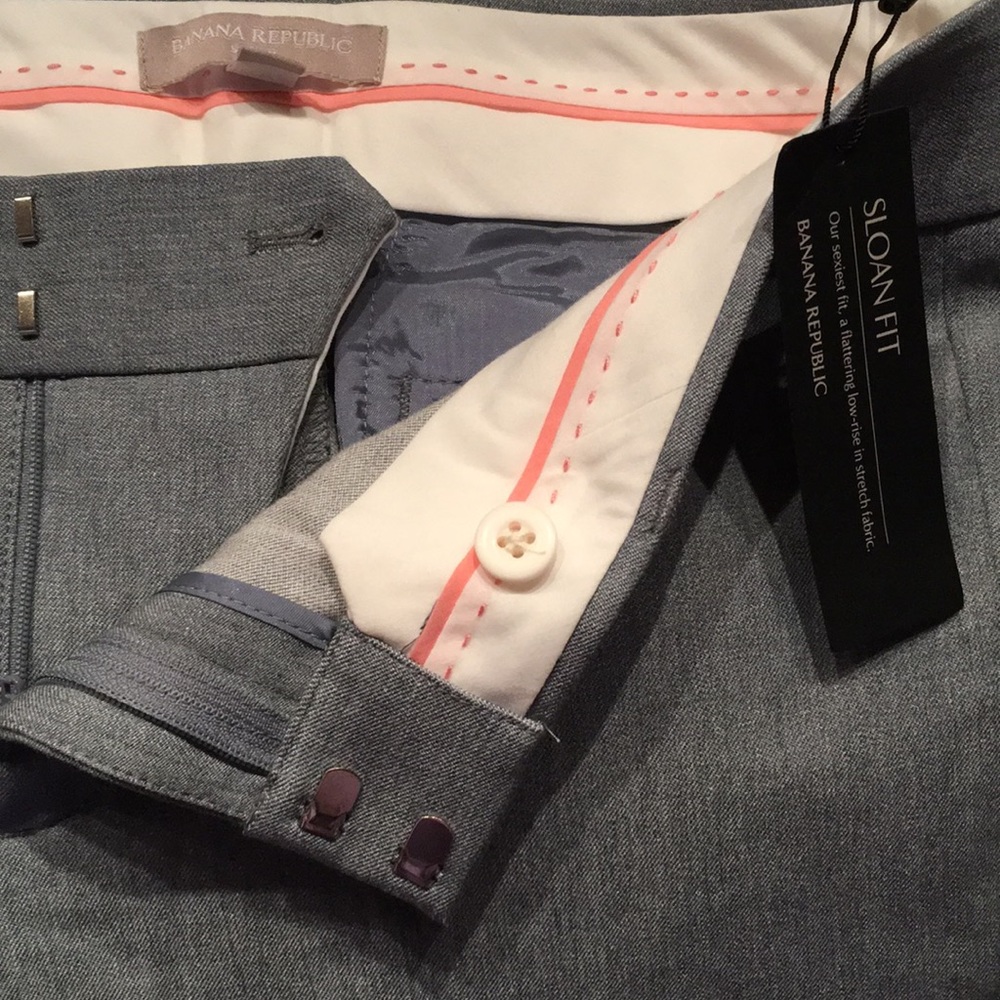 NWT Banana Republic Sloan Slim Fit Ankle Pants