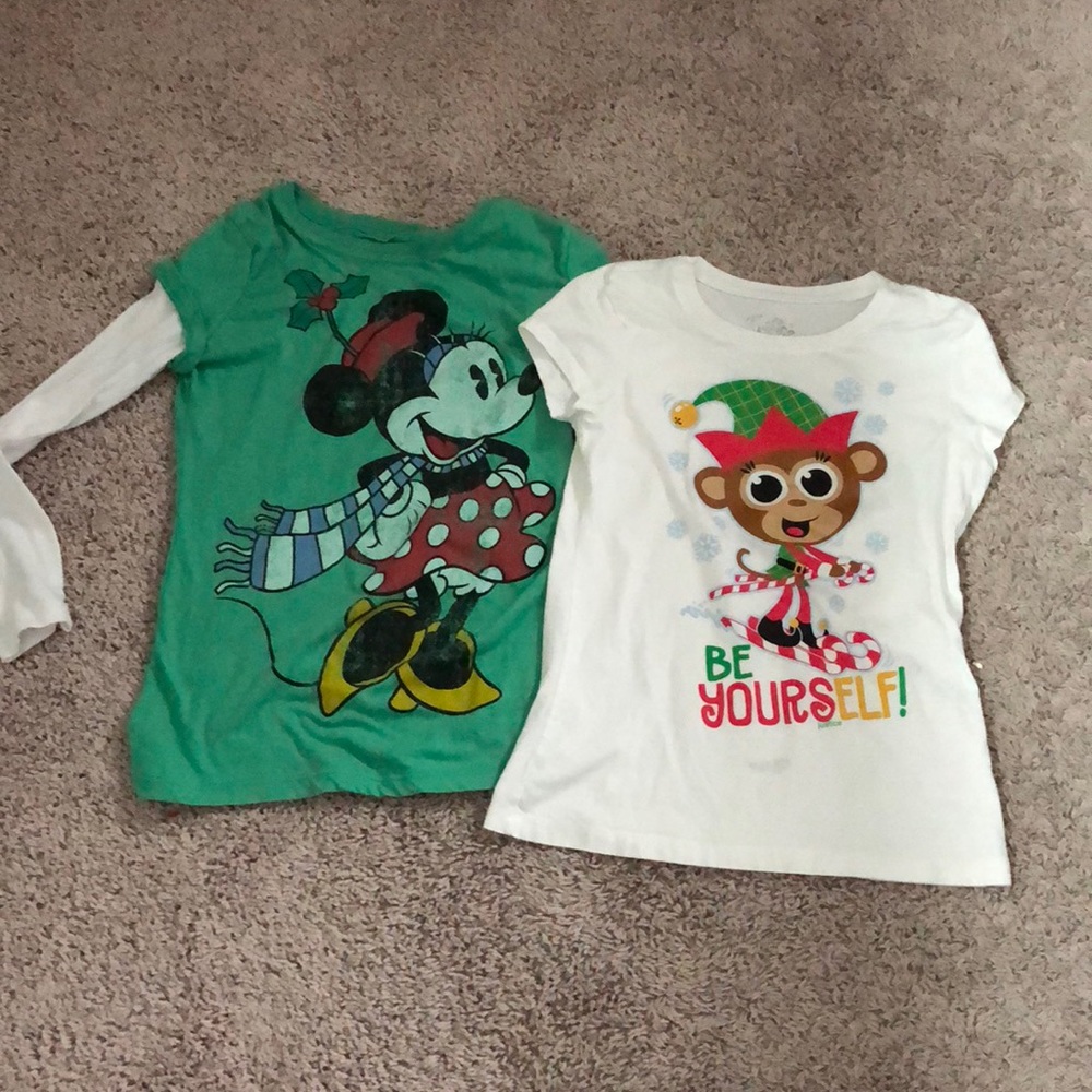 Girls Christmas T-Shirts🎄