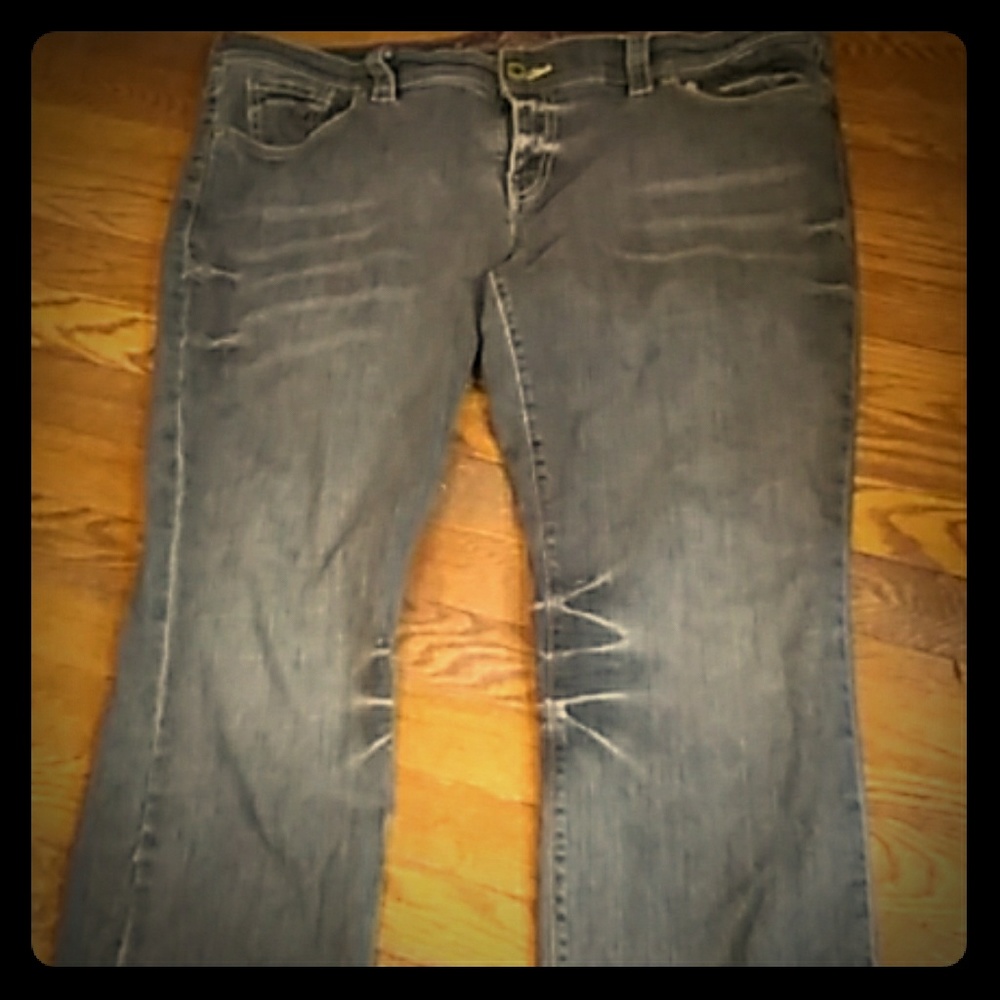 special edition Old Navy distressed jeans