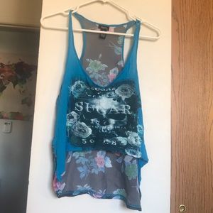 Skull tank top