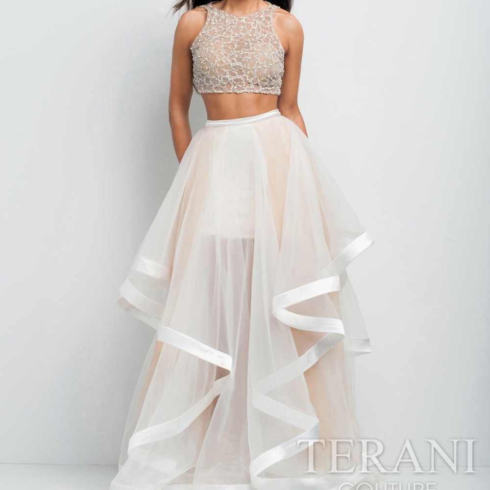 Terani 2 piece prom dress