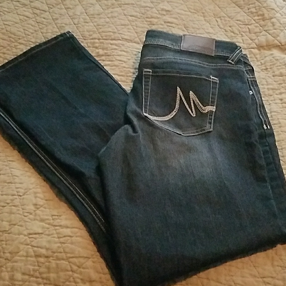 jeans.  size 9/10 short.  Worn once.