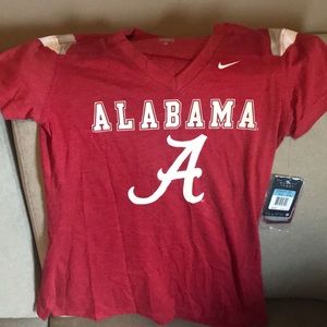 Alabama v neck tee