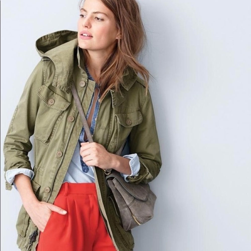 J. Crew Military Fatigue Jacket
