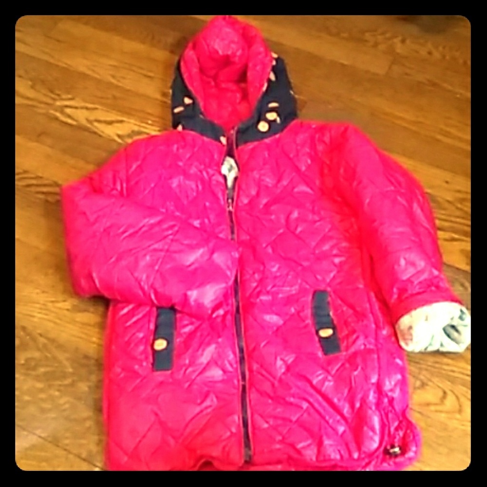 bubble pink jacket