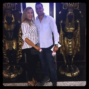 Off the shoulders blouse