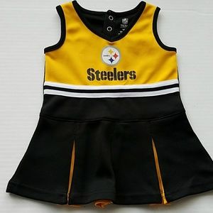 18 Month Steelers Cheerleading Outfit
