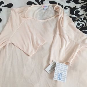 Light Pink XL Lularoe Irma NWT