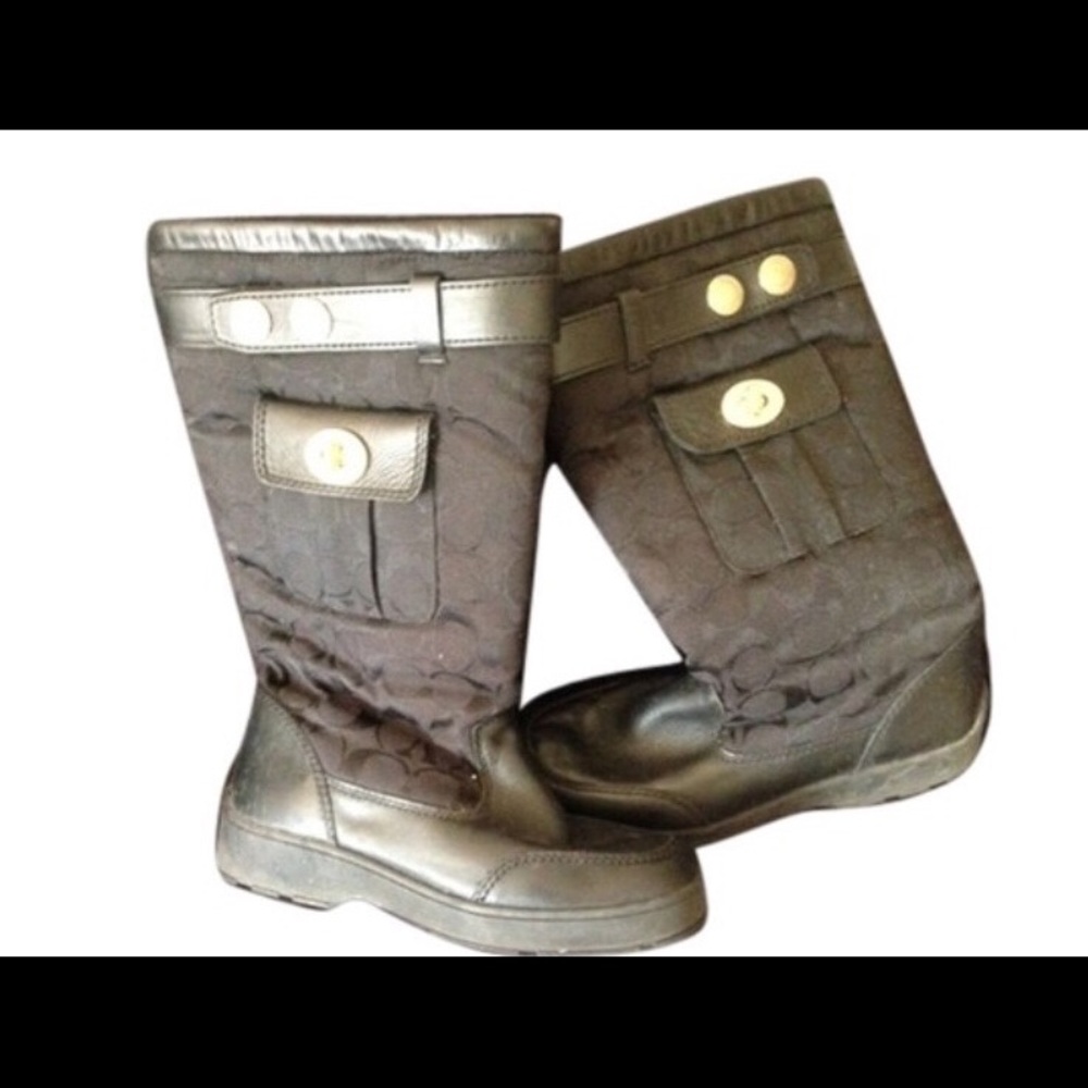 Coach winter boots. Worn only a few times.