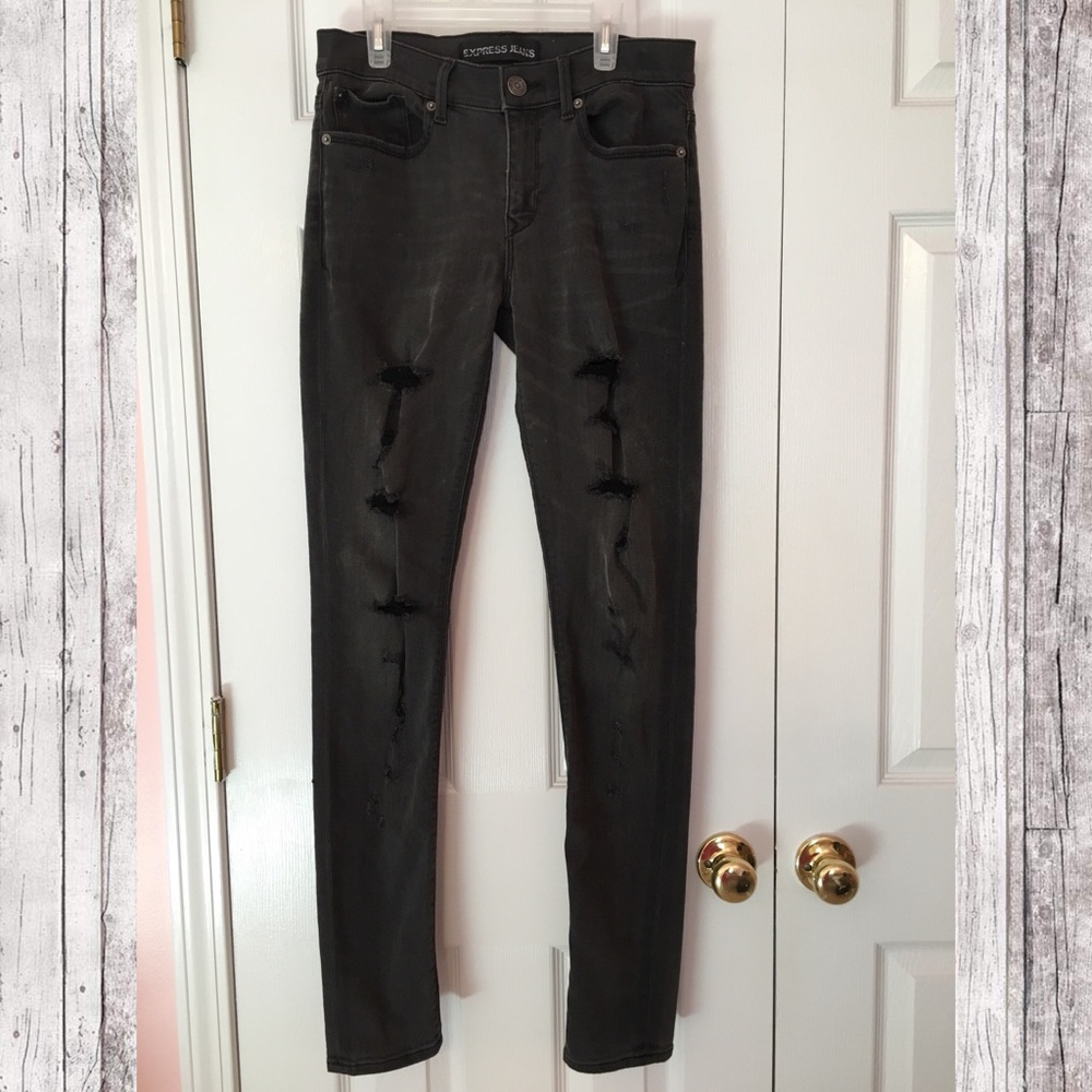 HP 🎉 Express Mia Mid Rise Long Jeggings